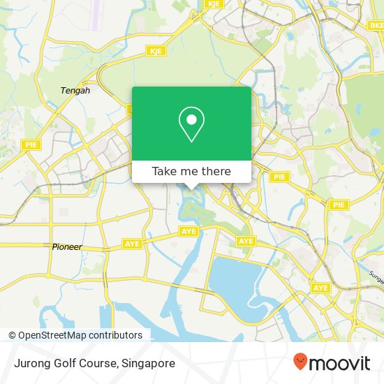 Jurong Golf Course map