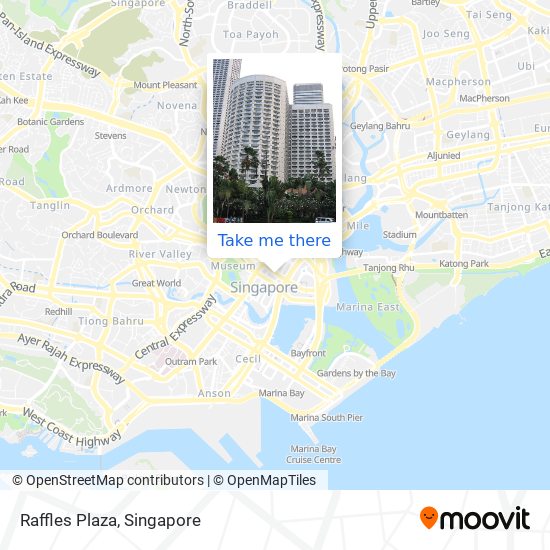 Raffles Plaza map