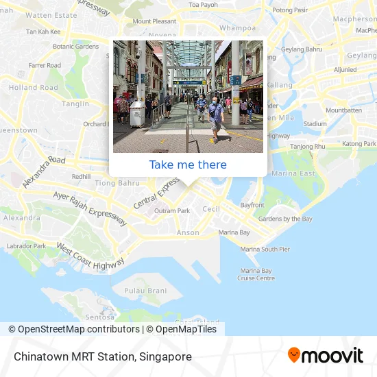 Chinatown Mrt Station Map How To Get To Chinatown Mrt Station In Singapore By Metro Or Bus?