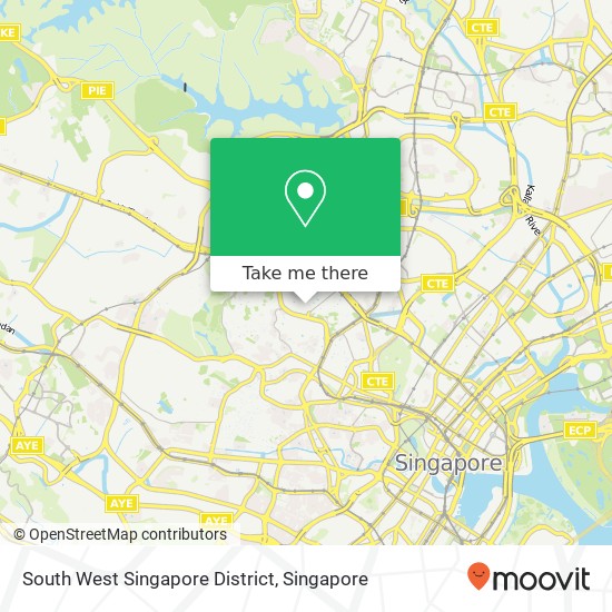 South West Singapore District地图