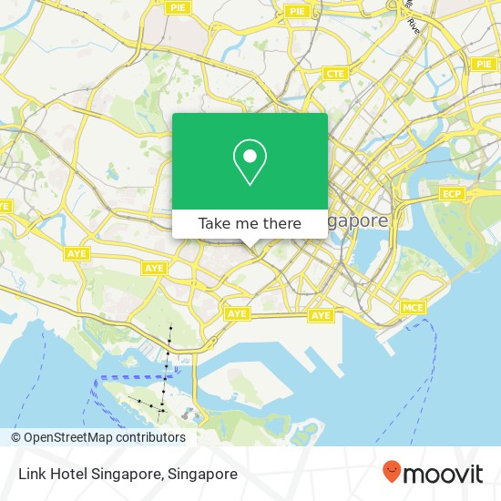 Link Hotel Singapore map