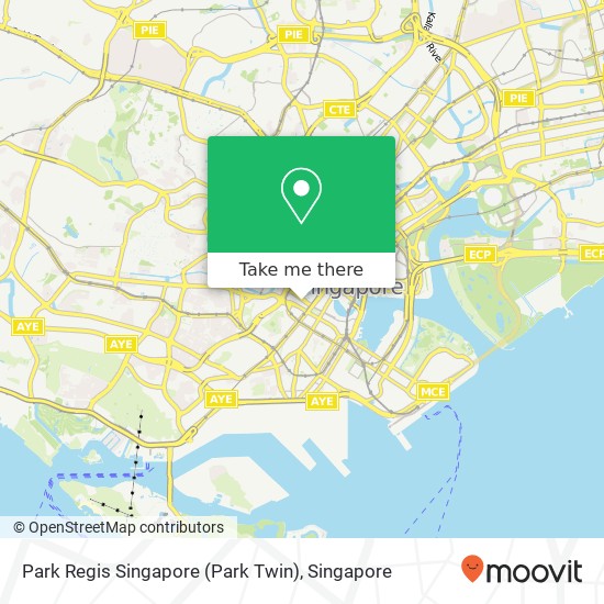 Park Regis Singapore (Park Twin) map