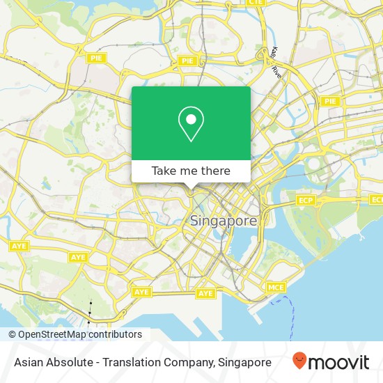 Asian Absolute - Translation Company map