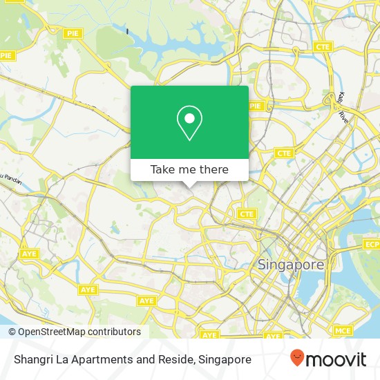 Shangri La Apartments and Reside map
