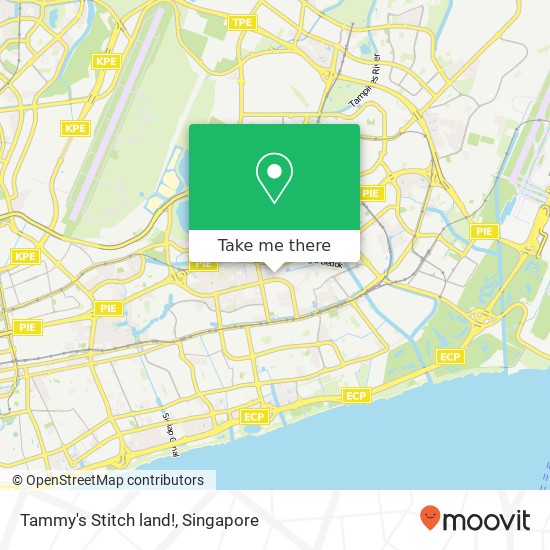 Tammy's Stitch land! map