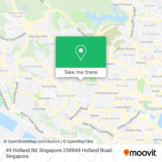 49 Holland Rd, Singapore 258849 Holland Road map