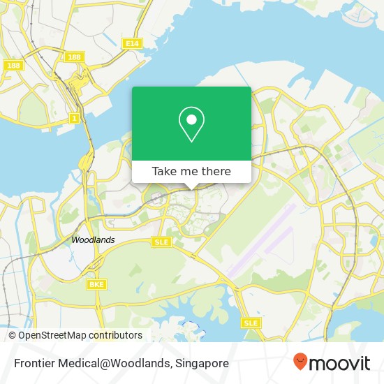 Frontier Medical@Woodlands map