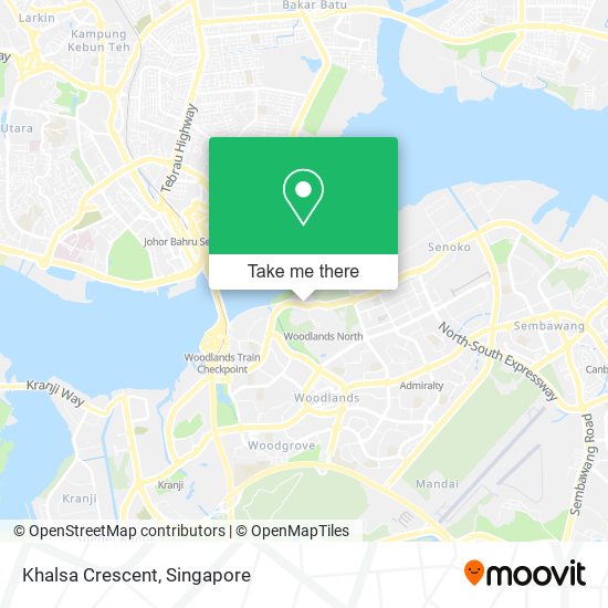 Khalsa Crescent map