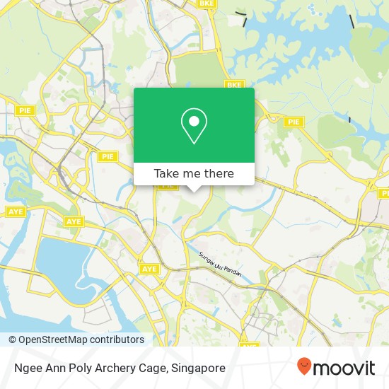 Ngee Ann Poly Archery Cage地图