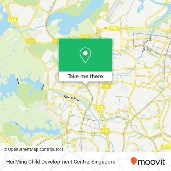 Hui Ming Child Development Centre map