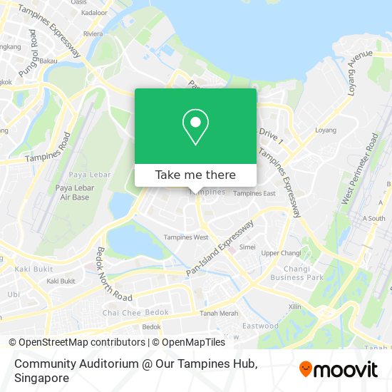 Community Auditorium @ Our Tampines Hub map