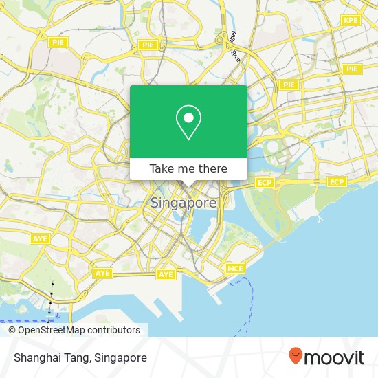 Shanghai Tang map