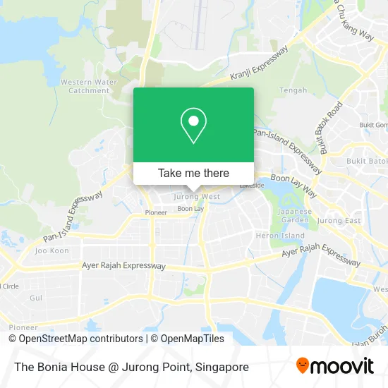 The Bonia House @ Jurong Point map