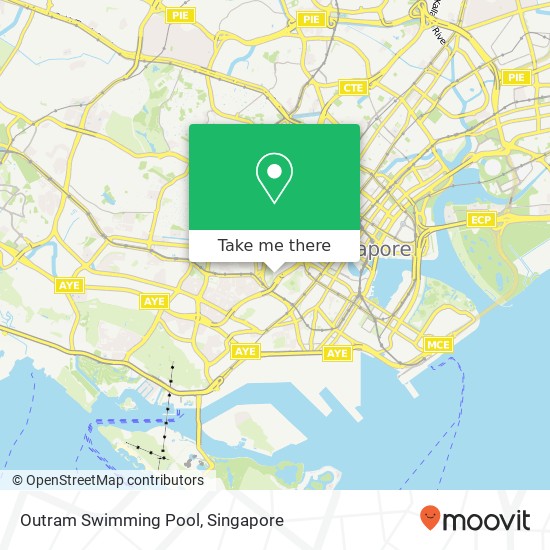 Outram Swimming Pool map