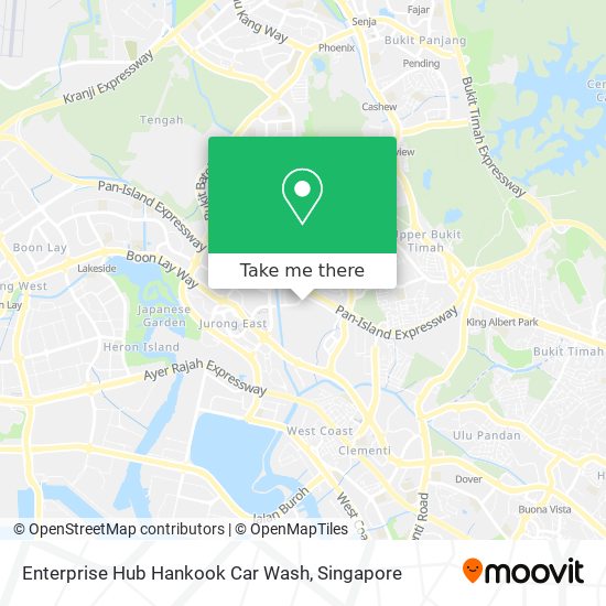 Enterprise Hub Hankook Car Wash map