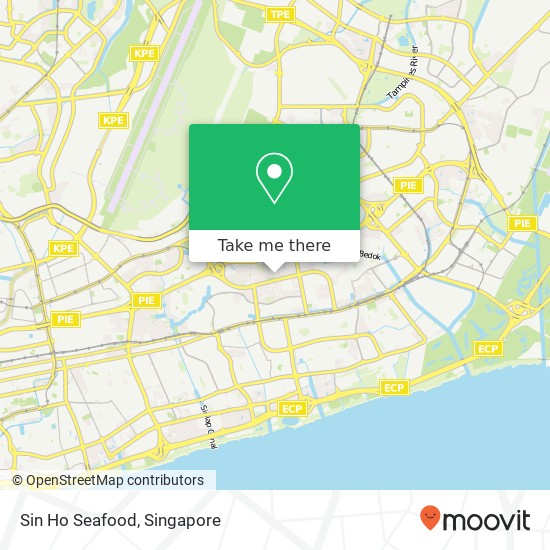 Sin Ho Seafood map