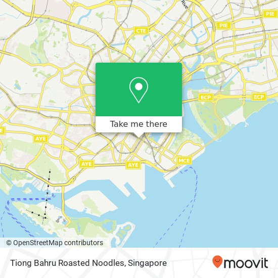 Tiong Bahru Roasted Noodles map
