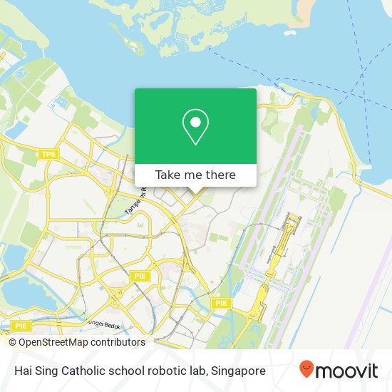 Hai Sing Catholic school robotic lab map