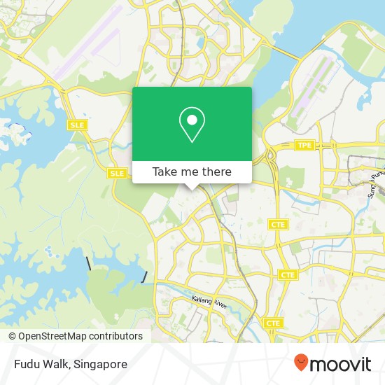 Fudu Walk map