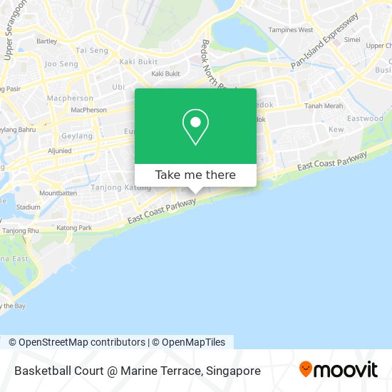 Basketball Court @ Marine Terrace map