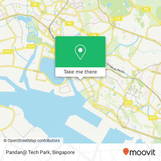 Pandan@ Tech Park map