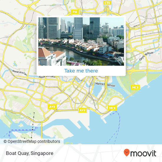 Boat Quay map