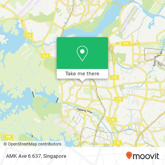 AMK Ave 6 637 map