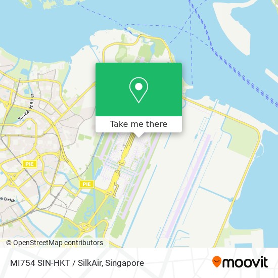 MI754 SIN-HKT / SilkAir map