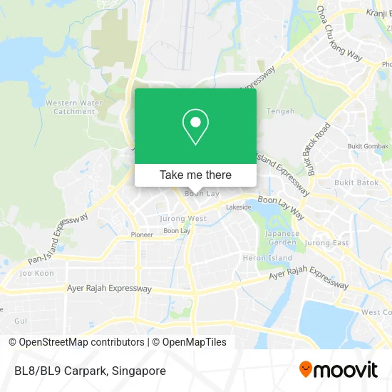 BL8/BL9 Carpark map