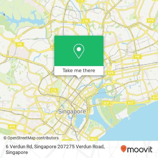 6 Verdun Rd, Singapore 207275 Verdun Road map