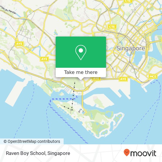 Raven Boy School地图