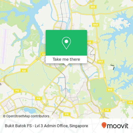 Bukit Batok FS - Lvl 3 Admin Office map