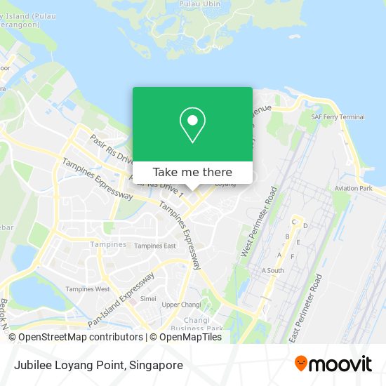 Jubilee Loyang Point map