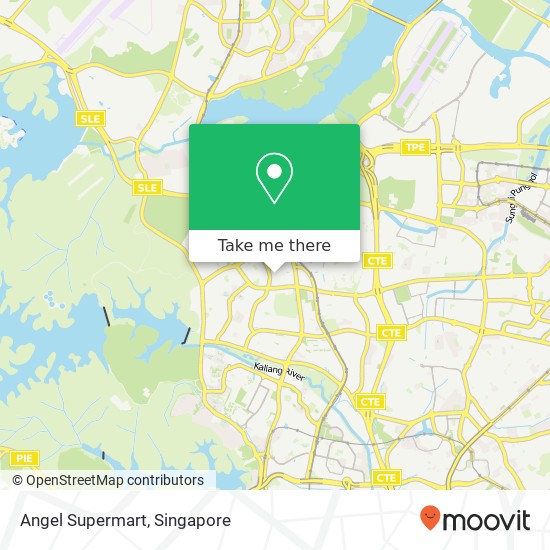 Angel Supermart map