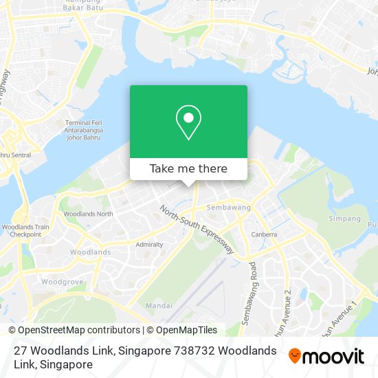 27 Woodlands Link, Singapore 738732 Woodlands Link map