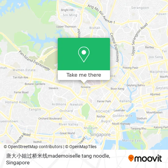 唐大小姐过桥米线mademoiselle tang noodle map