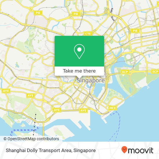 Shanghai Dolly Transport Area map