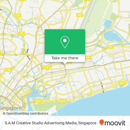 S.A.M Creative Studio Advertising Media map
