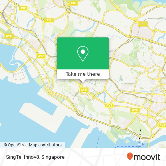 SingTel Innov8 map