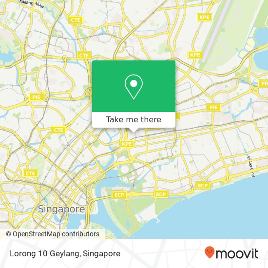 Lorong 10 Geylang map