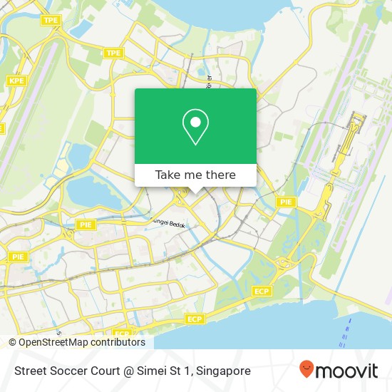 Street Soccer Court @ Simei St 1 map