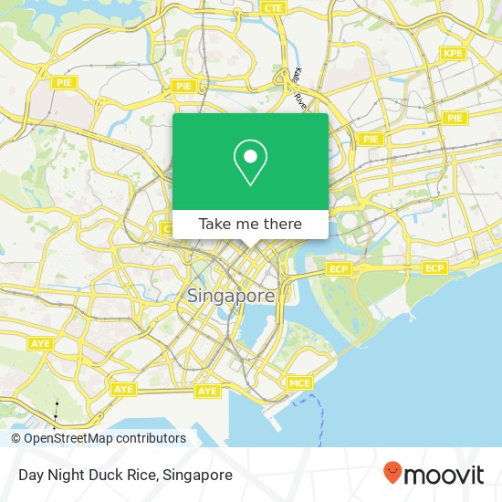 Day Night Duck Rice map