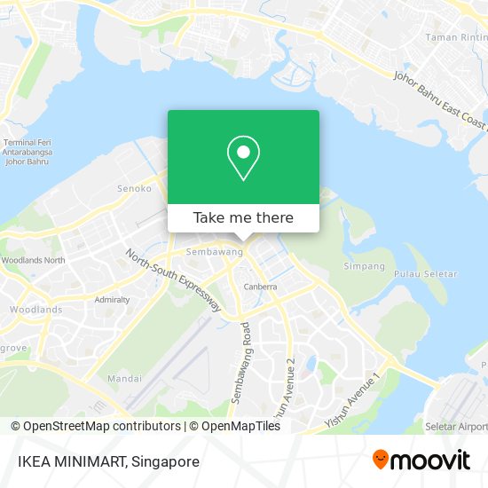 IKEA MINIMART map