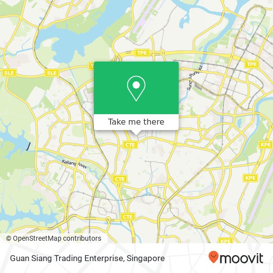 Guan Siang Trading Enterprise map