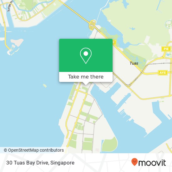 30 Tuas Bay Drive地图