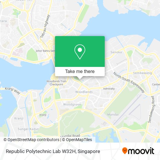 Republic Polytechnic Lab W32H map