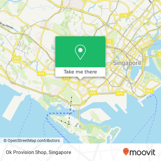 Ok Provision Shop map