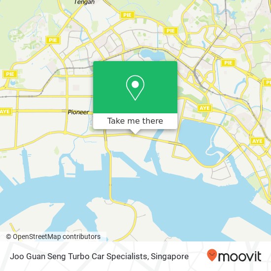 Joo Guan Seng Turbo Car Specialists map
