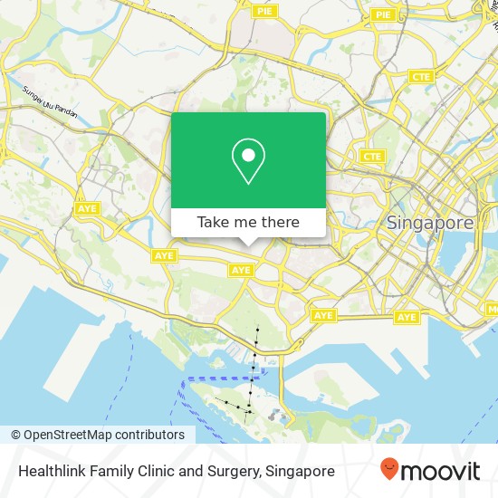 Healthlink Family Clinic and Surgery map