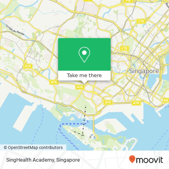 SingHealth Academy map